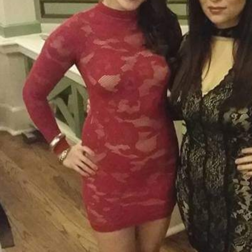 BEBE spandex dress